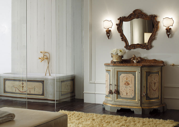 Hand Painted Bath Vanities Amorgos 3
