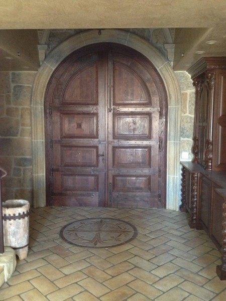 Castle Double Entry Door
