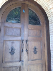 Reclaimed Wood Entry Door