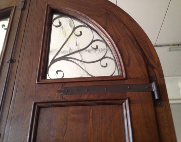 Reclaimed Wood Entry Door